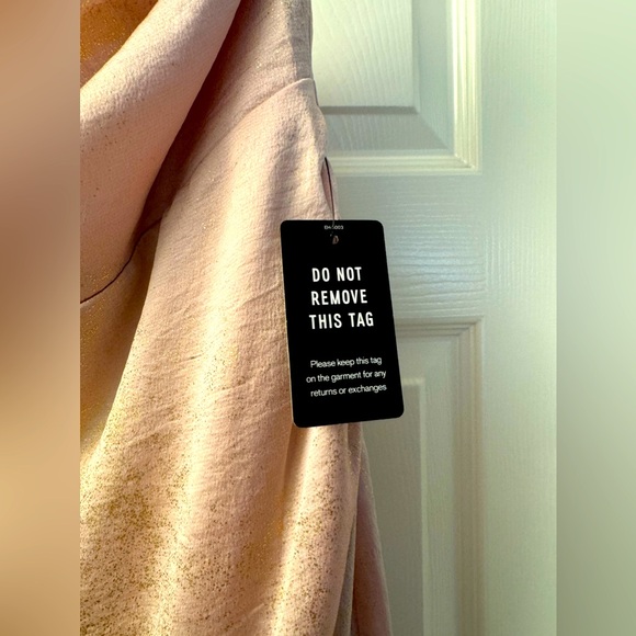 NWT Express Strapless Pink Shift dress - Picture 3 of 7